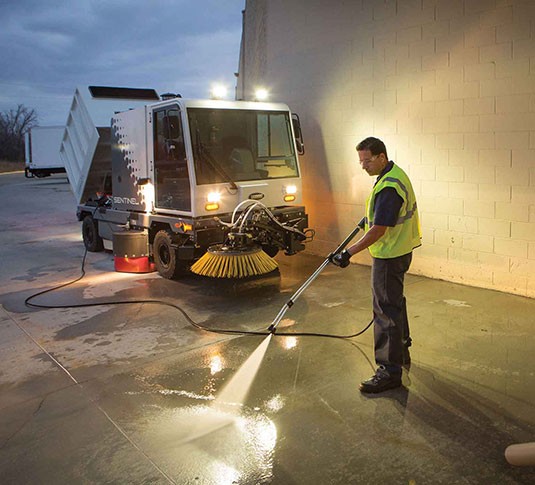 Sentinel Barredora de conductor sentado para exteriores alt 9